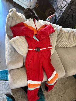 Vintage One-Piece Ski Suit Size Large