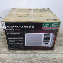 LG 12K BTU 230V Smart Window Air Conditioner with Heat