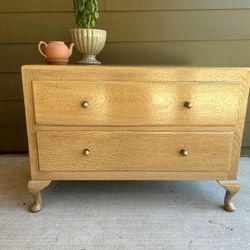 Antique Two Drawer Dresser