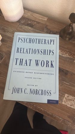 Psychotherapy Relationships That Work, 2nd Edition