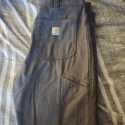 New Grey Carhartt pants