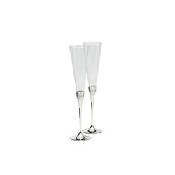 Set of Vera Wang Champagne Flutes