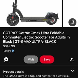 electric  Go Trax scooter