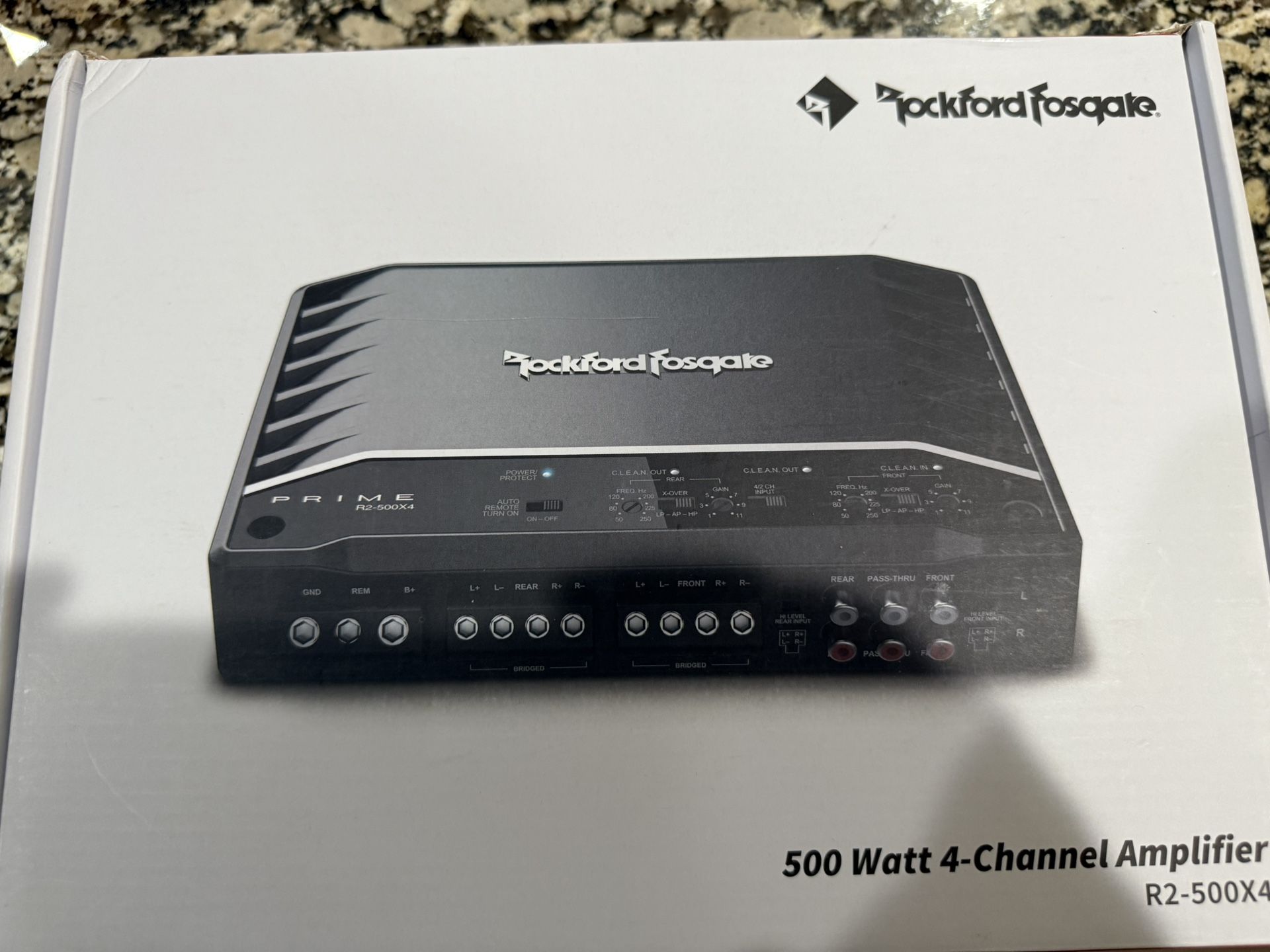 Brand New Rockford Fosgate Prime R2 500x4 Amplifies