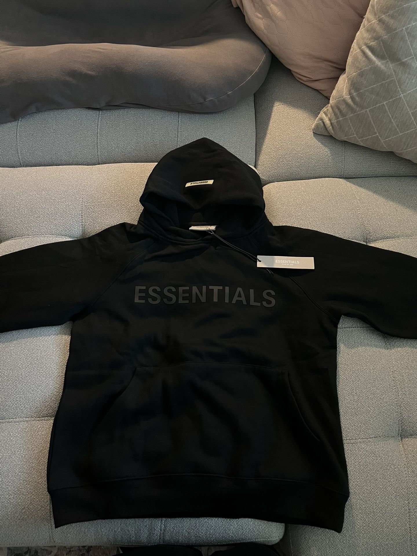Essentials Black Hoodie