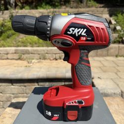 Variable Speed Cordless  18V Skill Drill With Battery and Charger