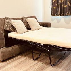 Pullout/ Convertible 3 Seater Sofa
