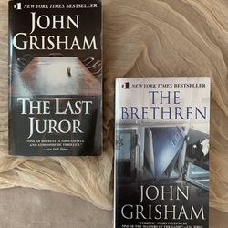 John Grisham Paperbacks-  The Brethren (2000) And The Last Juror (2004)