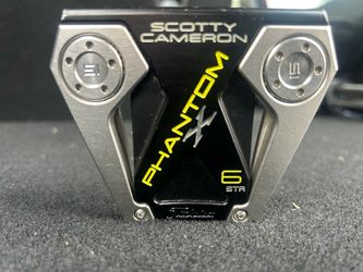Scotty Cameron phantom 6 Str putter.