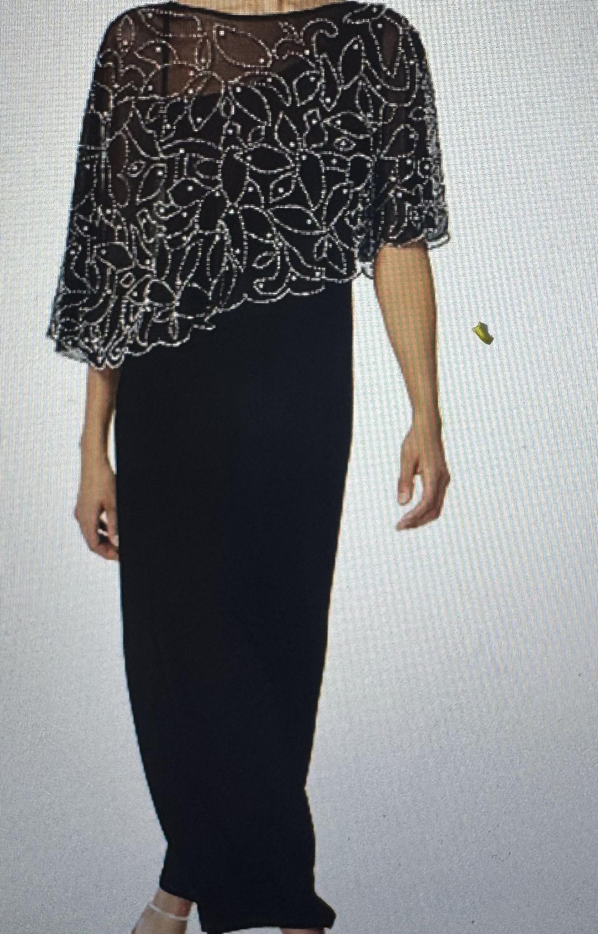 Elegant Gown And Shoes