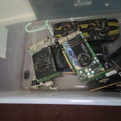 Box Of Old PC Parts