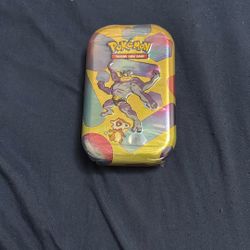 Prismatic Mini Tin Machamp Pokemon Collection 