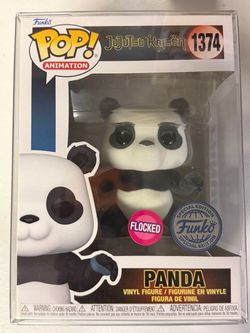 Funko pop jjk panda flocked