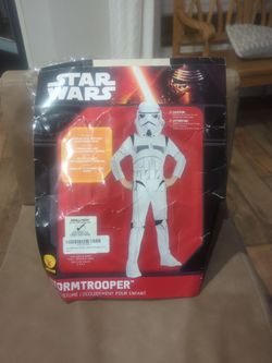 Stormtrooper Halloween Costume Age 3-4 years old