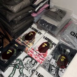 ALOCs/Bapes/Alo/Essentials/true Religion/ Money Dept.