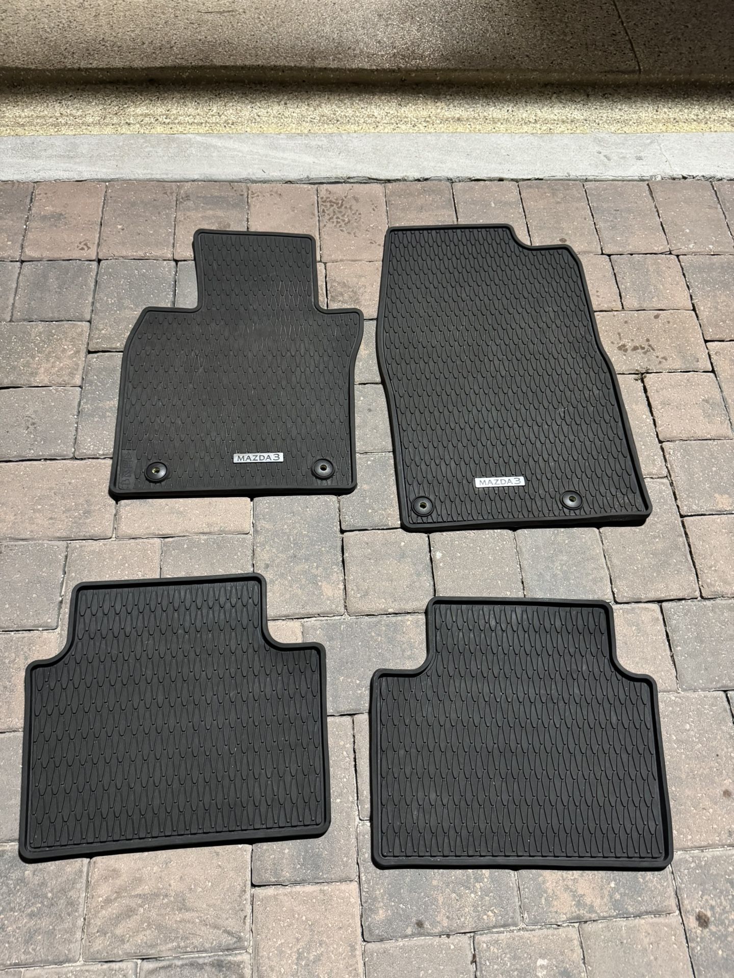 Mazda 3 2022 Original All Weather Mats/ Trunk Mat And Net