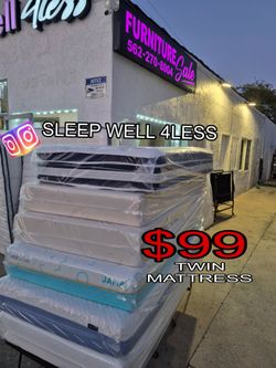 New twin bed