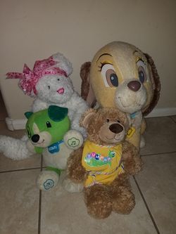 stuffed animals