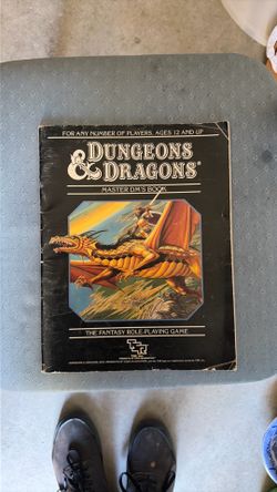Dungeon and dragons masters dm’s book