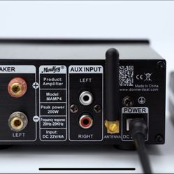 Moukey MAMP4 BT Amplifier Brand New