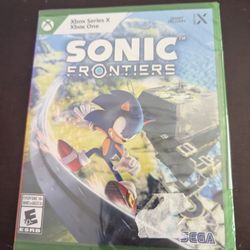New 🦭 Sealed Copy Sonic Frontiers For The X 🦴 Bone