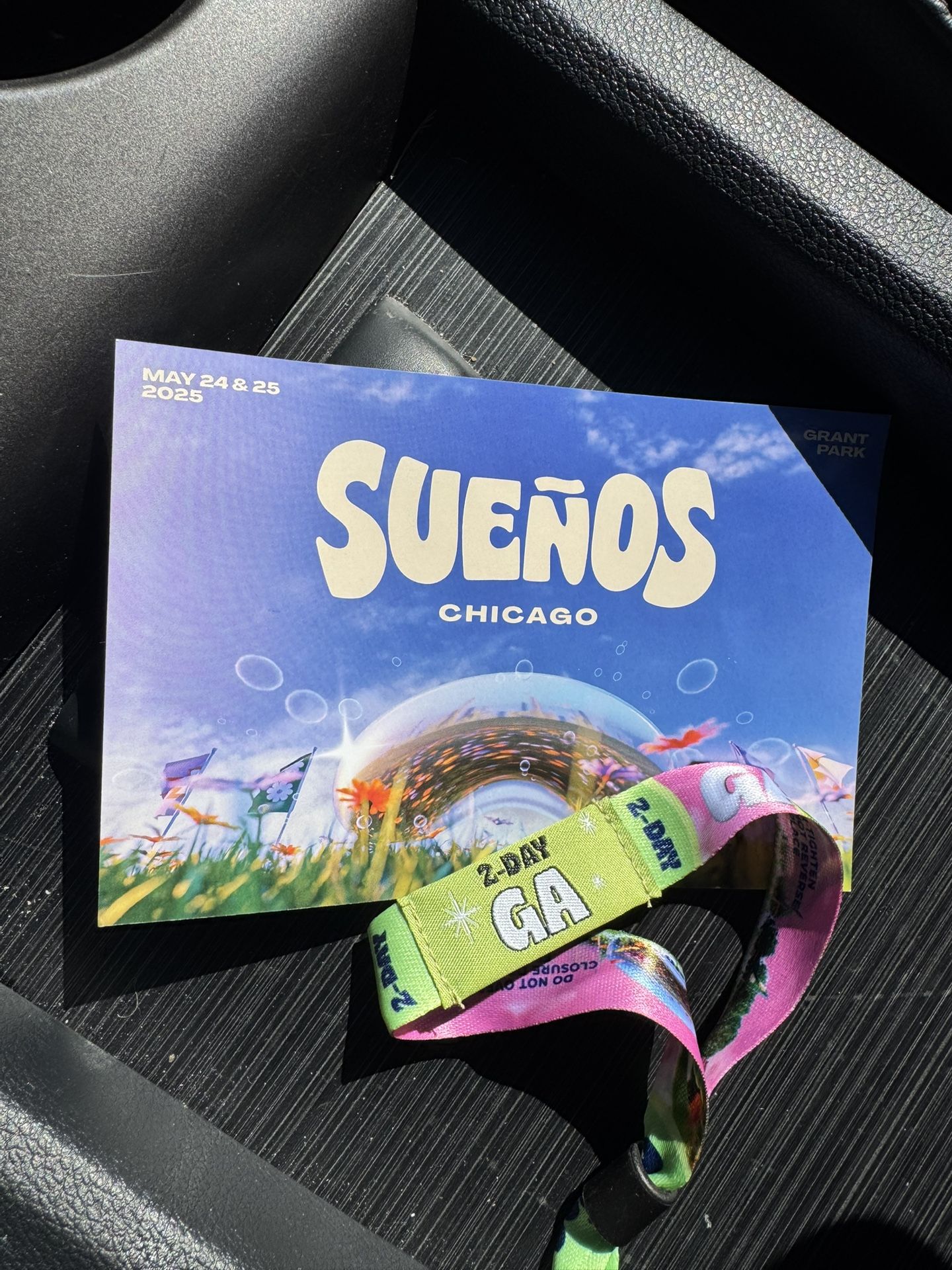 Sueños Festival Wristband 2025