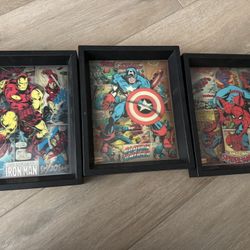 Marvel 3D Superhero Pictures 