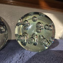 Glass Paperweight NO Flaws Perfect See ALL Pics