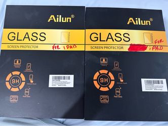 Ailun iPad Glass Screen Protector 2-Pack (x2 boxes)