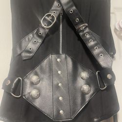 Biker Costume Corset  