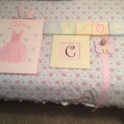 " Chloe" Decorations for little girls room