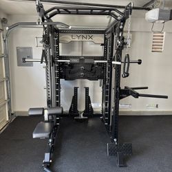 LYNX Fitness PRO Series Rack🔹All In One Home Gym🔹Dual Cable Machine🔹Smith Machine🔹Squat Rack