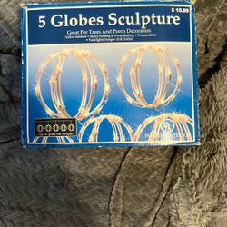 5 Globes Sculpture 
