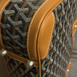 Hand shoulder Bag Coated Canvas