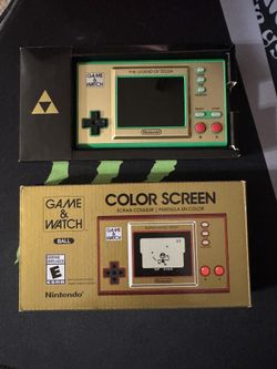 Nintendo Game And Watch Mario Zelda