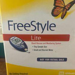 Freestyle Lite, Blood Glucose, And Monitoring System