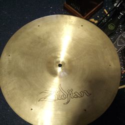 Vintage Zildjian china cymbal with rivets