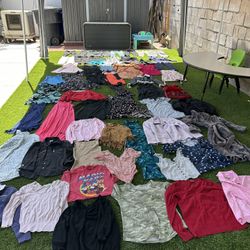 Women’s Clothes bundle 58 pieces lot size small forever 21,Eddie Bauer, Hollister,apt 9, danskin, Nine West, Briggs New York , H&M , buffalo , S.C.&CO