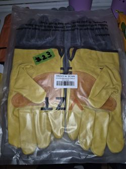Leather Gloves XL