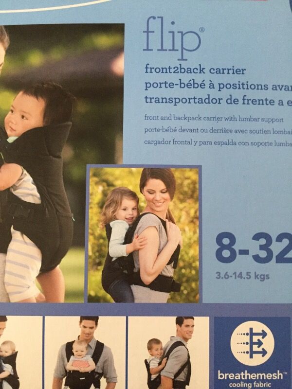 Wearable baby carrier