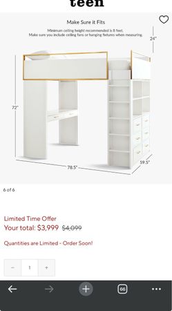 Loft bed kids