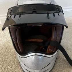 TORC T3/Baja Fiberglass Retro Classic Full-Face Motorcycle Helmet DOT & ECE Approved Size Xl 