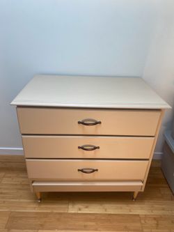 Solid wood dresser
