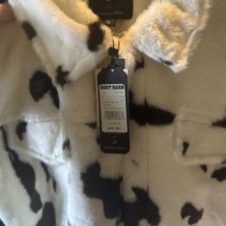 COWPRINT JACKET BRAND NEW