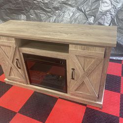 Wayfair Tv Stand With Electric Fireplace.