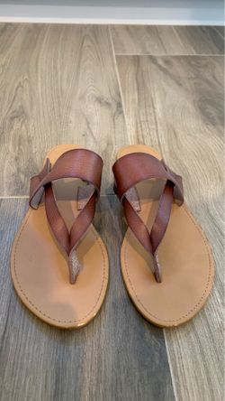 Brown sandals
