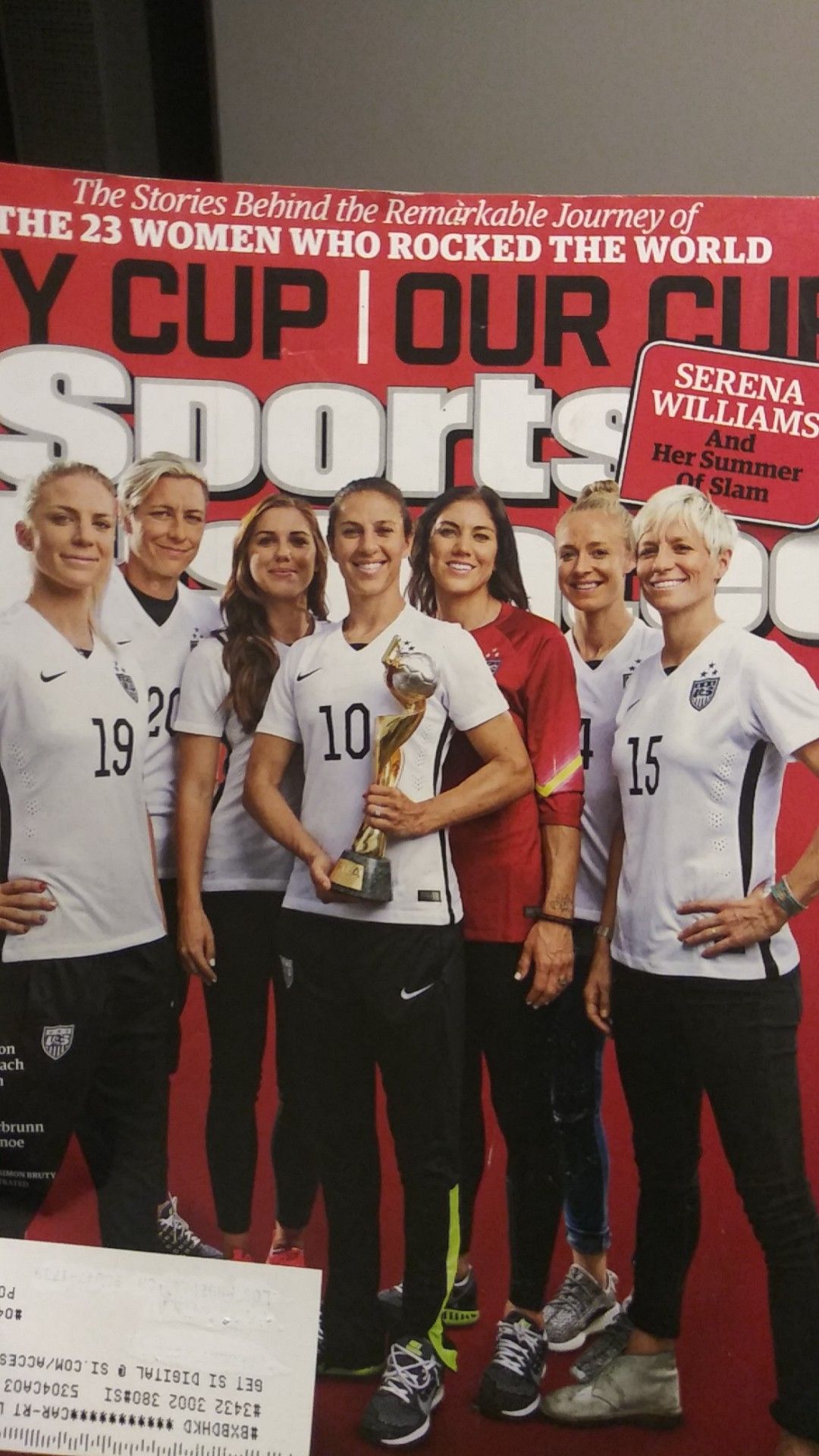 2015 Sports Illustrated The Remarkable Journey of The Women's World Cup Soccer Team