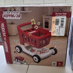 Toddler Shopping Cart with Lights & Sounds