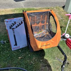 Schwinn Bike Trailer & Hitch Bike Carrier 