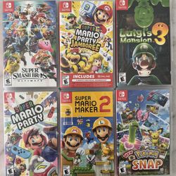 Nintendo Switch Games 